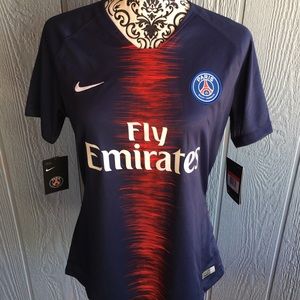 Nike Paris Saint Germain 2018 Women’s Soccer Jersey NWT